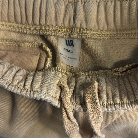 Men's/Teen Elastic Waistband Drawstring Brown Jogger Sweatpants size small - Picture 5 of 6